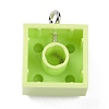 Resin Pendants RESI-E017-A01-2