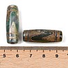 Tibetan Style dZi Beads TDZI-E004-56-3