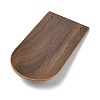 Desktop Wooden Bracelet Display Stands with Velvet Mat and Iron Support ODIS-C013-03C-3