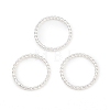 Brass Soldered Closed Jump Rings KK-K253-15E-03S-1