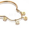304 Stainless Steel Charm Bangles BJEW-F363-09G-01-3