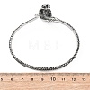 Retro 316 Surgical Stainless Steel Cuff Bangles BJEW-C142-13AS-5