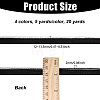 20 Yards 4 Colors Polyester with Matallic Lip Cord Trim OCOR-GL0001-45-2