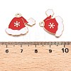 Christmas Theme Alloy Enamel Pendants ENAM-T020-10L-3