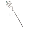 Alloy Rhinestone Hair Sticks PW-WG73999-03-1