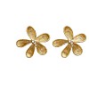 Alloy Stud Earrings for Women WGDA63E-01-3