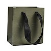 Paper Gift Tote Bags with Ribbon Handles ABAG-K004-05-3