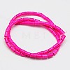 Synthetic Turquoise Beads Strands TURQ-G120-5x9mm-01-2
