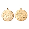 Father's Day 304 Stainless Steel Pendants STAS-C184-07G-1