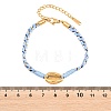 304 Stainless Steel Link Bracelets BJEW-K303-02D-5