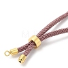 Nylon Twisted Cord Bracelet Making X-MAK-M025-137-2
