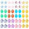 200Pcs 3 Styles Ocean Animal Opaque Acrylic Beads OACR-TA0005-04-2