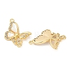 Brass Micro Pave Cubic Zirconia Pendants KK-U043-30G-01-2