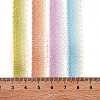 18 Yards 6 Colors Polyester & Polycotton Picot Edged Ribbons Sets SRIB-M012-02-3