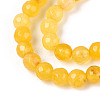Dyed Natural White Jade Beads Strands G-T139-4mm-60-05-3