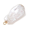Natural Keshi Pearl Pendants PALLOY-JF04900-01-5