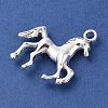 Tibetan Style Alloy Horse Pendants X-TIBEP-Q043-252-RS-3