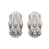 304 Stainless Steel Studs Earrings for Women EJEW-K306-27P-4