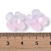 Baking Paint Glass Bead Caps GLAA-S202-04B-3