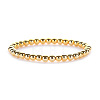 Synthetic Non-magnetic Hematite Beaded Stretch Bracelets for Men Women YP2747-4-1
