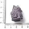 Opaque Resin Pendants RESI-A049-01B-3