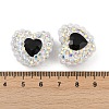 Polymer Clay Glass Rhinestone Beads CLAY-NH0001-13C-3