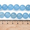 Dyed Natural Malaysia Jade Beads Strands G-G021-01D-09-2