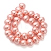 Shell Pearl Beads Strands BSHE-F013-01B-2