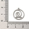 Non-Tarnish 304 Stainless Steel Pendants STAS-O005-18P-3