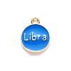 Alloy Enamel Pendants ENAM-S124-01A-02K-3