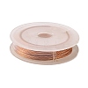 Round Copper Wire for Jewelry Making CWIR-WH0001-0.5mm-02-1-2