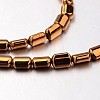 Electroplate Non-magnetic Synthetic Hematite Bead Strands G-F300-01B-08-1