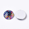 Glass Cabochons X-GGLA-R040-25mm-04-2