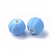 Spray Painted Acrylic Beads MACR-T035-009-2