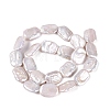 Natural Baroque Pearl Keshi Pearl Beads Strands PEAR-S020-D14-3