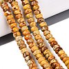 Dyed Synthetic Imperial Jasper Beads Strands G-Q606-99A-04-1