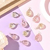 10Pcs 2 Colors Glass Pendants GLAA-YW0005-46-4