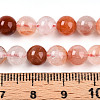 Natural Red Quartz Beads Strands G-T140-6mm-01-5