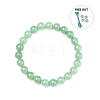 Natural Green Aventurine Round Beads Stretch Bracelets BJEW-PH0001-8mm-24-2