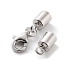 Anti-Tarnish 925 Sterling Silver Lobster Claw Clasps STER-P055-03F-P-2