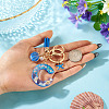 Star Resin & Shell Keychains KEYC-TAC00087-01C-5