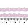 Electroplate Imitation Jade Glass Beads Strands EGLA-N013-J10mm-D01-4