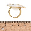304 Stainless Steel Cuff Open Rings for Women RJEW-F207-02G-01-3
