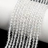 Natural White Topaz Beads Strands X-G-P627-3mm-02-1
