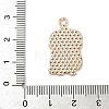 Thanksgiving Day Alloy Enamel Pendants ENAM-I077-01KCG-03-3