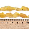 Raw Rough Natural Yellow Opal Beads Strands G-D101-A04-5