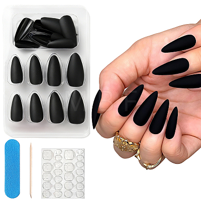 1 Bag ABS Plastic Press On False Nails MRMJ-CP0001-62-1