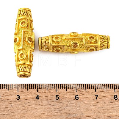 Brass European Beads KK-G502-18D-G-1