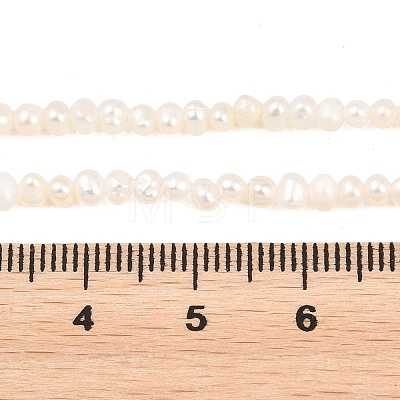 Natural Cultured Freshwater Pearl Beads Strands PEAR-D003-01C-01-1