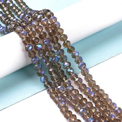 Electroplate Glass Beads Strands EGLA-A034-T1mm-L06-1